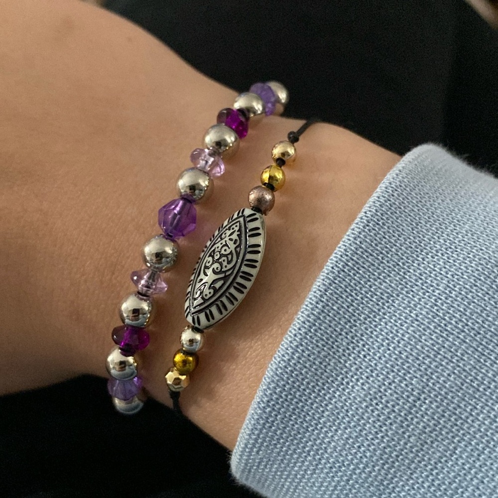 Simple delicate wrist charms